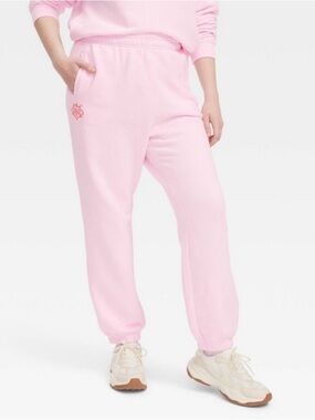 NWT Roller Rabbit x Target Pink Embroidered Sweatpants